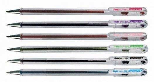Długopis PENTEL BK-77 czarny