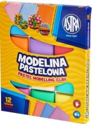 Modelina 12 kol pastelowa  ASTRA