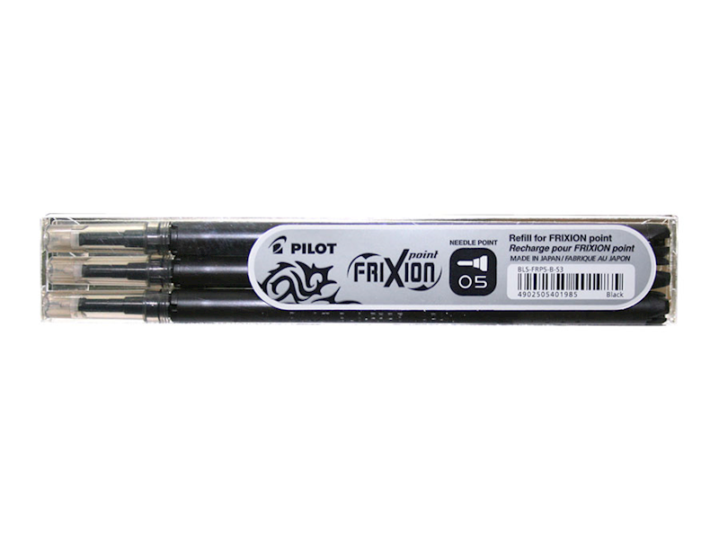 Wkład c FRIXION 0.5  igłowy Point czarny