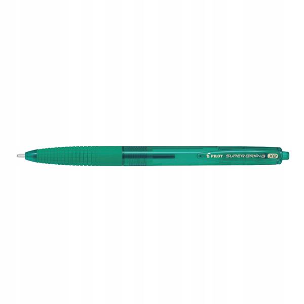 Długopis PILOT Super Grip G XB 1.6 pstryk. zielony