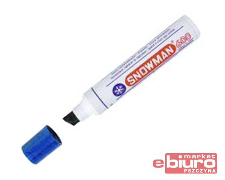 Marker SNOWMAN JUMBO 600 permanent. niebieski