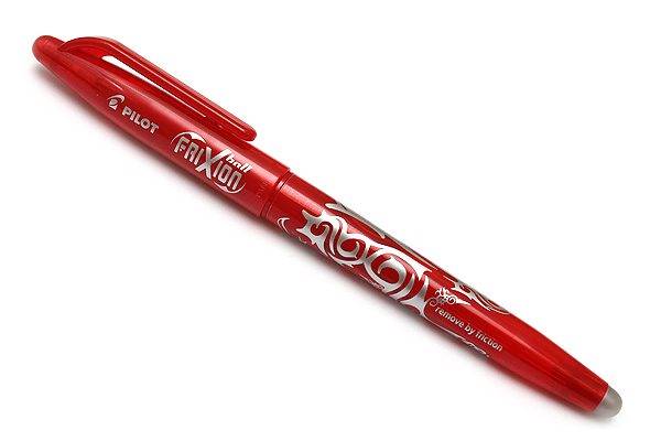 Pióro kulkowe PILOT Frixion 0.7 ścieralne czerwone