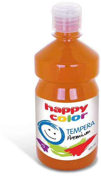 Farba HAPPY COLOR  500ml pomarańczowa ciemn. nr 45