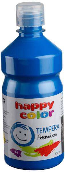 Farba HAPPY COLOR  500ml niebieska nr 3