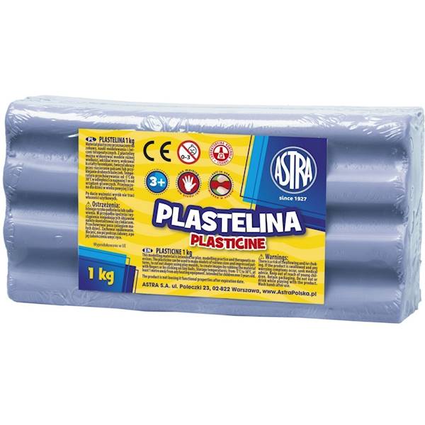 Plastelina ASTRA 1kg. błękitna
