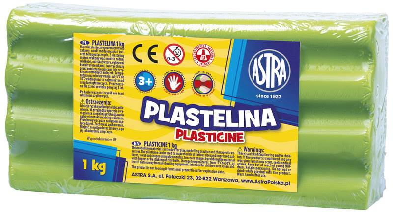 Plastelina ASTRA 1kg. seledynowa