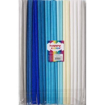 Krepina mix NIEBIESKI 25x200