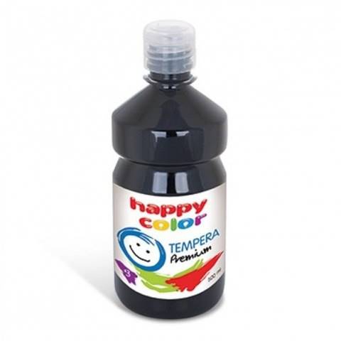 Farba HAPPY COLOR  500ml czarna nr 9