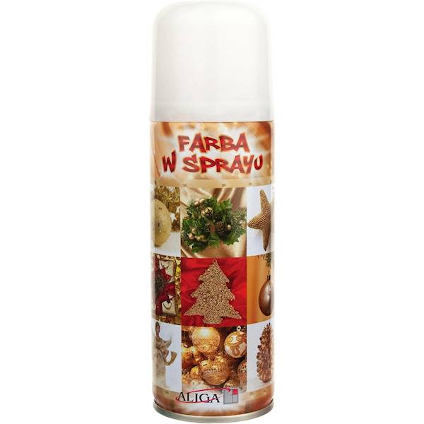 Farba w spray BIAŁA