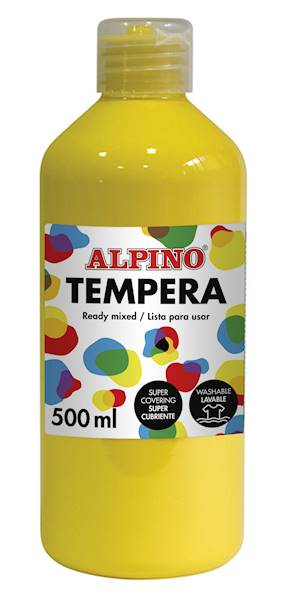 Farby TEMPERA ALPINO żółta 500ml
