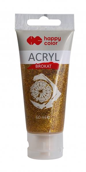 Farby akrylowe   60ml złoty 