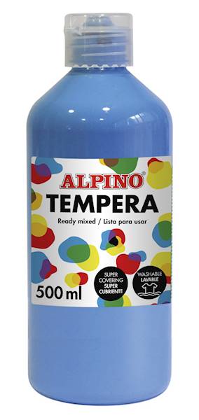 Farby TEMPERA ALPINO niebieska 500ml