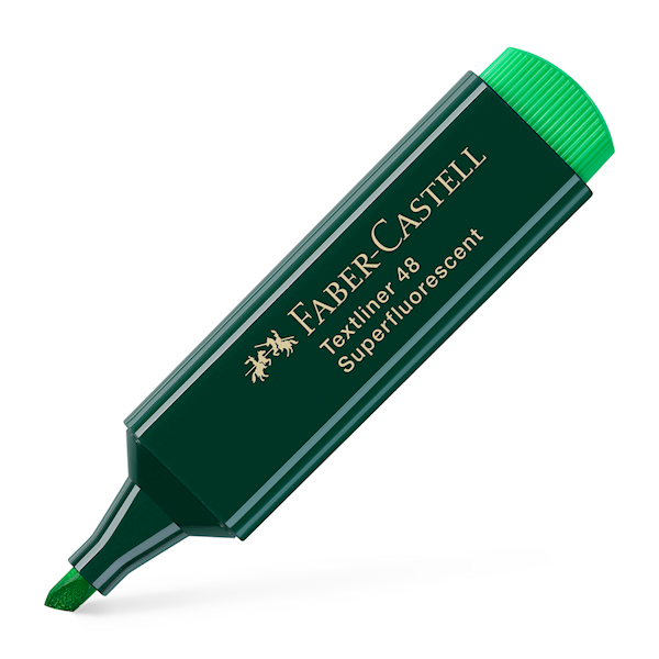 Zakreślacz FABER CASTELL zielony 154863