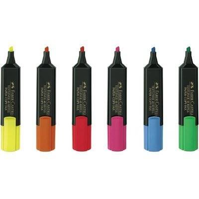 Zakreślacz FABER CASTELL pomarańczowy