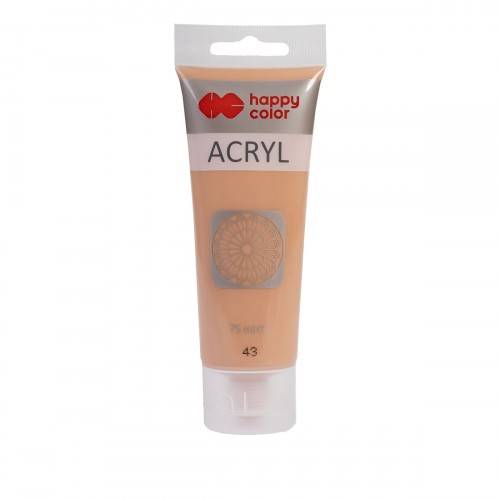 Farby akrylowe   75ml cielista 43