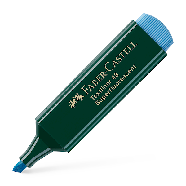 Zakreślacz FABER CASTELL niebieski 154851