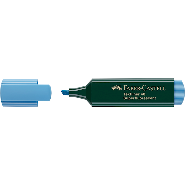 Zakreślacz FABER CASTELL niebieski 154851