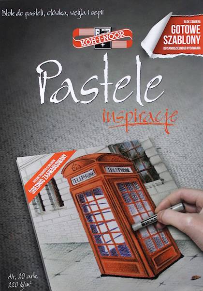 Blok do pasteli A4 220g.20k Inspiracje2 KOH-I-NOOR
