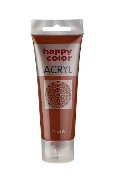 Farby akrylowe   75ml brązowa 7