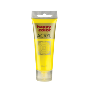 Farby akrylowe 75ml cytrynowa 12