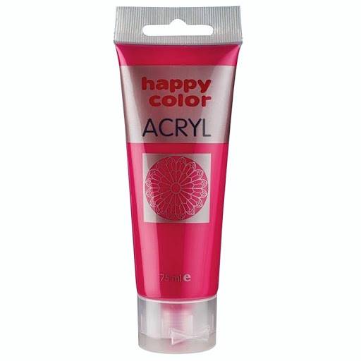 Farby akrylowe 75ml różowa ciemna 25