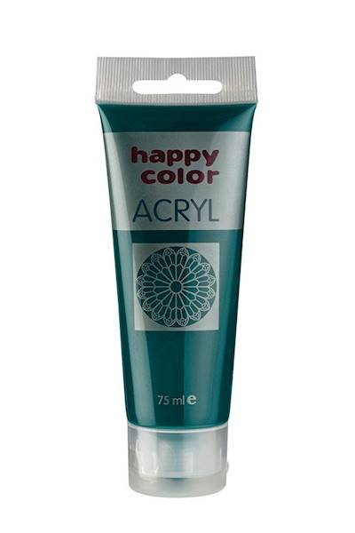 Farby akrylowe 75ml zielony ciemny 52