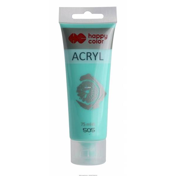 Farby akrylowe 75ml zielona pastel