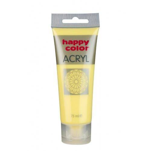 Farby akrylowe 75ml żółty jasny 15