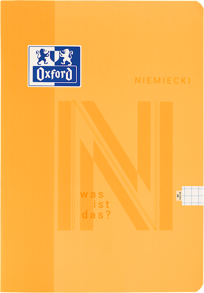Zeszyt A5  60k  OXFORD NIEMIECKI
