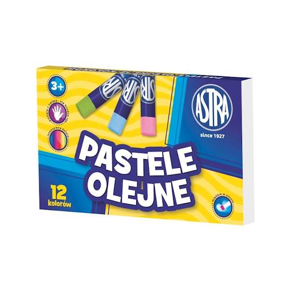 Pastele olejowe 12kol. ASTRA