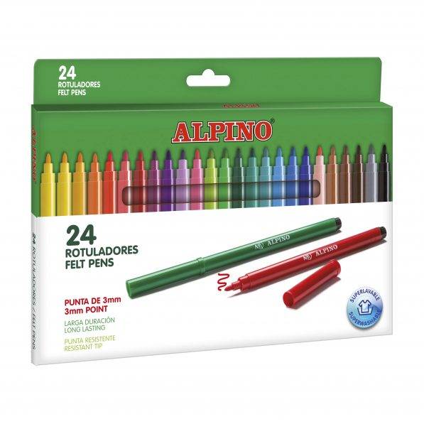 Flamastry 24 kol. ALPINO Classic