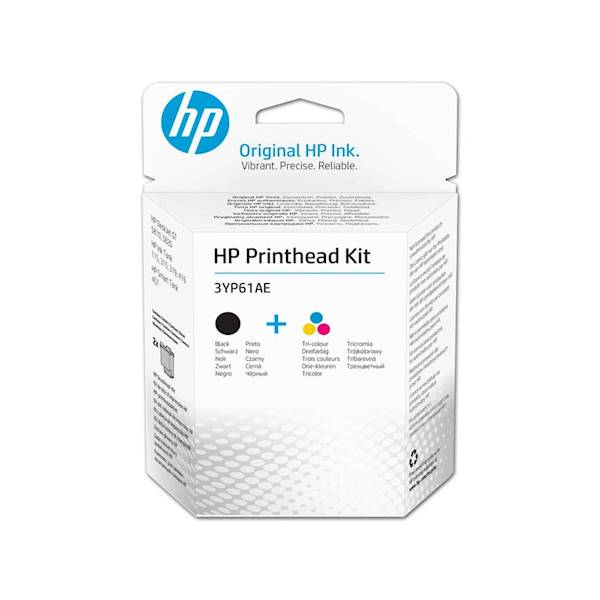 HP Głowica zestaw drukujący 3YP61AE BK+CMY
