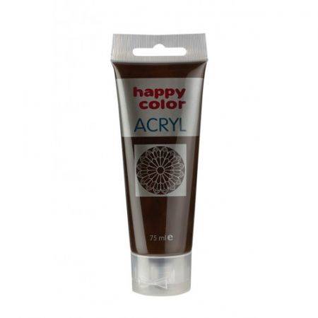 Farby akrylowe   75ml brązowa ciemna 75