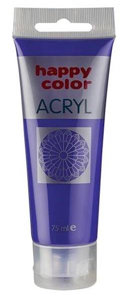 Farby akrylowe   75ml fioletowa 6