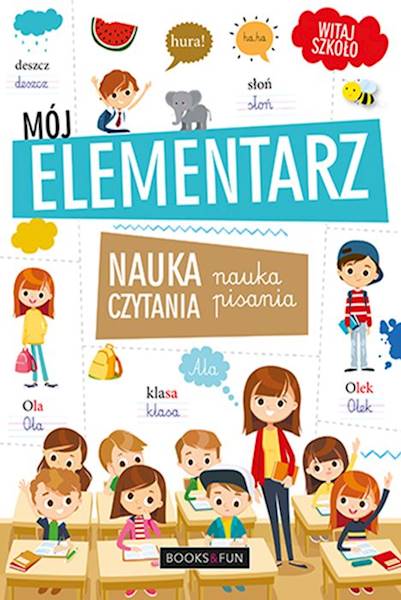 Książeczka edukacyjna A4 Mój elementarz 
