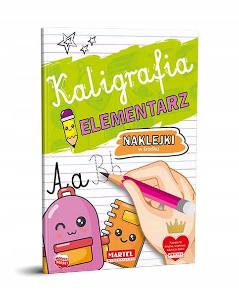 Książeczka edukacyjna A4 Mój pierwszy elementarz