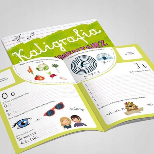 Książeczka edukacyjna A4 Mój pierwszy elementarz