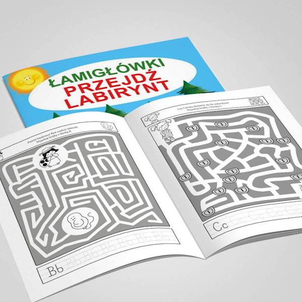 Książeczka edukacyjna A4 Wesołe Lekcje