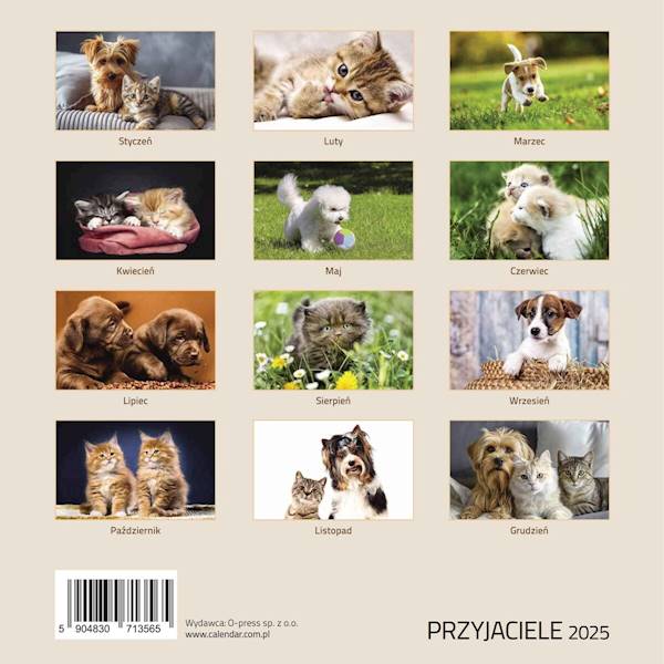 Kalendarz planszowy 33x33