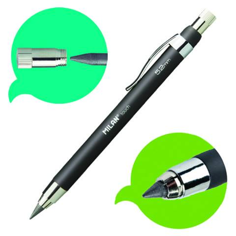 Ołówek aut. MILAN Kubuś Touch 5,2mm 