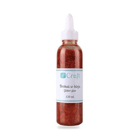 Klej Brokat 120ml. czerwony