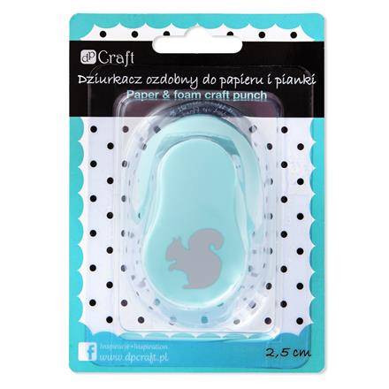 Dziurkacz  ozdobny 2,5cm. WIEWIÓRKA