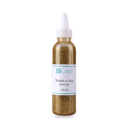 Klej Brokat 120ml. złoty