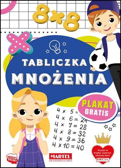 Książeczka edukacyjna - Tabliczka mnożenia