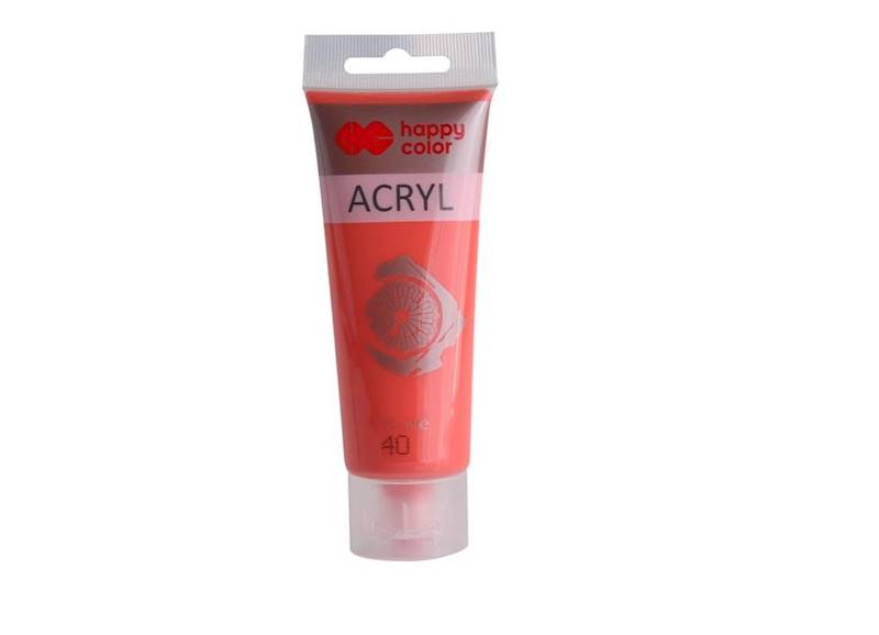 Farby akrylowe 75ml koralowy 40