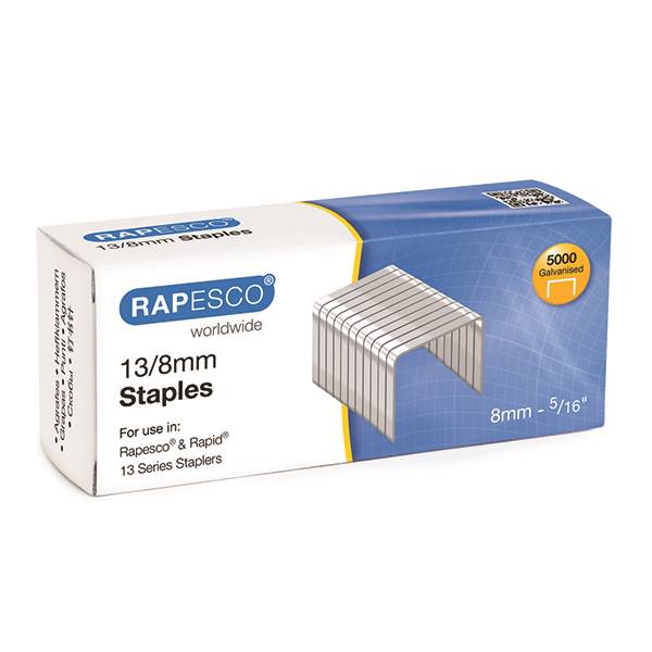 Zszywki RAPESCO do tackera 13/8 5000szt.