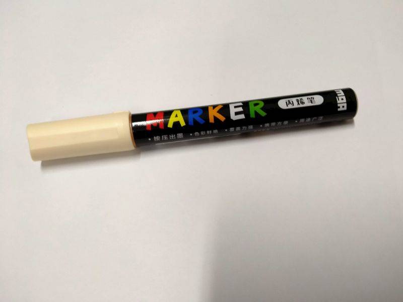 Marker akrylowy 1-2mm jasnopomarańczowy S301  M&G