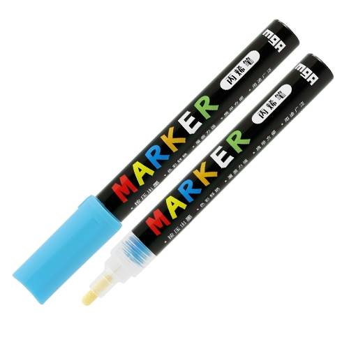 Marker akrylowy 1-2mm niebieski wodny S610 M&G