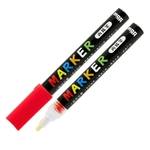 Marker akrylowy 1-2mm czerwony S200 M&G