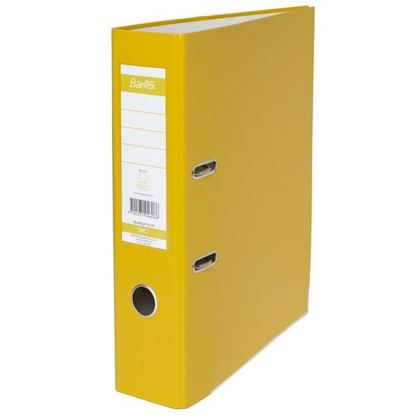 Segregator  A4/50 BANTEX PP żółty